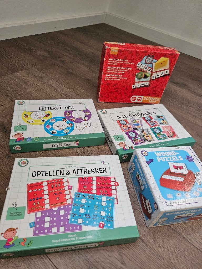 Spelletjes, Ophalen, Zo goed als nieuw, Taal en Lezen