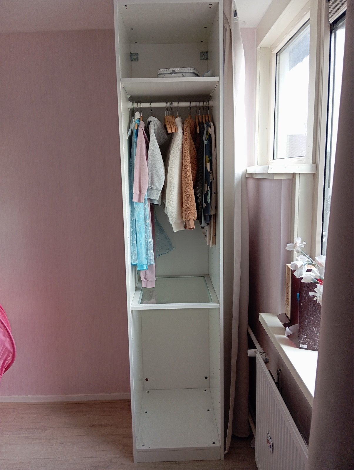 PAX kast zonder lades, Ophalen, Gebruikt, 200 cm of meer, Met plank(en)