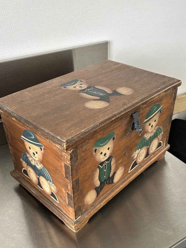 Antiek kistje, Ophalen, Minder dan 50 cm, Minder dan 50 cm, Zo goed als nieuw