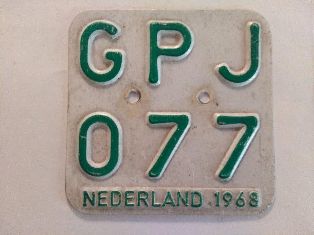 Bromfietsplaatje 1968 van Solex, Fietsen en Brommers, Ophalen, Gebruikt, Overige typen, Solex