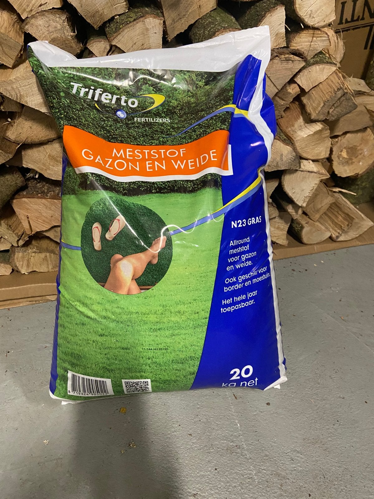 Triferto N24 Gras/Weidemest 20 kg, Ophalen, Kunstmest