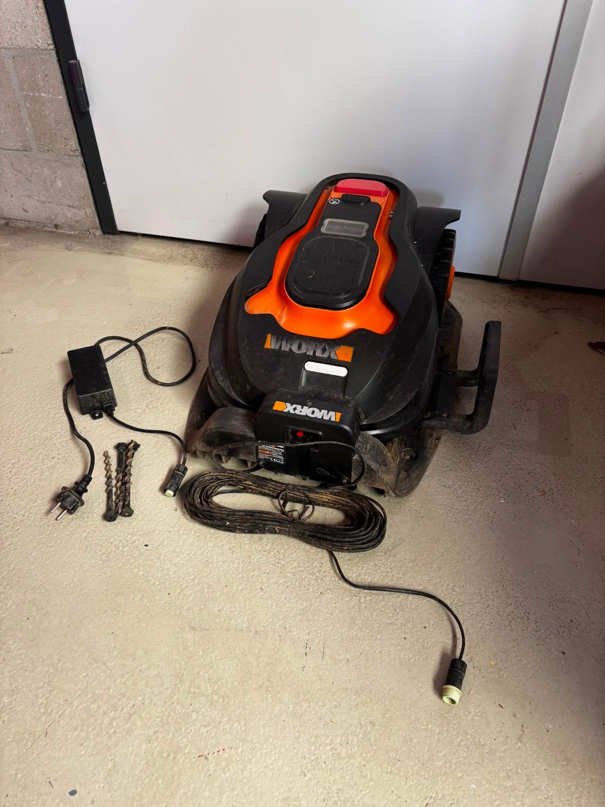Worx Landroid robotmaaier - Gebruikt maar werkt prima, Ophalen of Verzenden, Gebruikt, 20 tot 25 cm, Bestuurbaar via app
