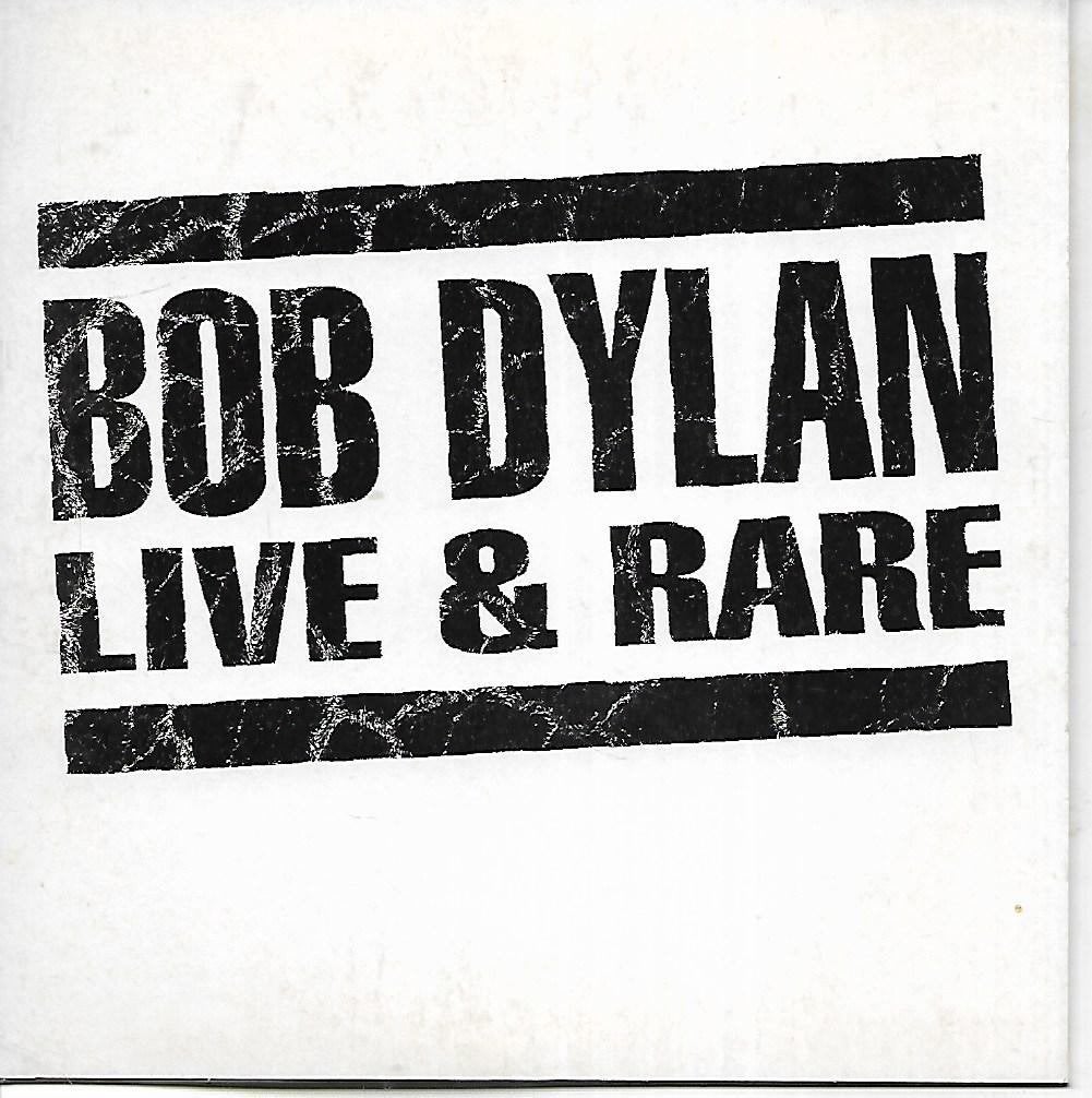 Bob Dylan – Live & Rare (promo cd), Cd's en Dvd's, Ophalen of Verzenden, Zo goed als nieuw