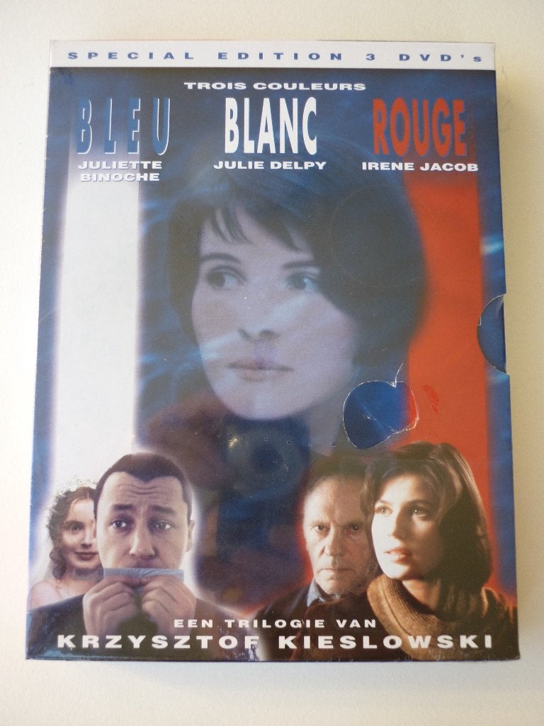 Trois Couleurs: Blue, Blanc, Rouge – Krzysztof Kieslowski, Cd's en Dvd's, Dvd's | Filmhuis, Overige gebieden, Alle leeftijden