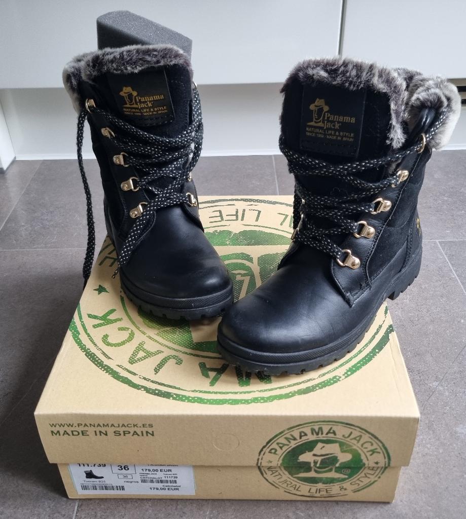 Panama Jack hoge boots, maat 36, Kleding | Dames, Schoenen, Zwart, Lage of Enkellaarzen, Ophalen of Verzenden, Zo goed als nieuw