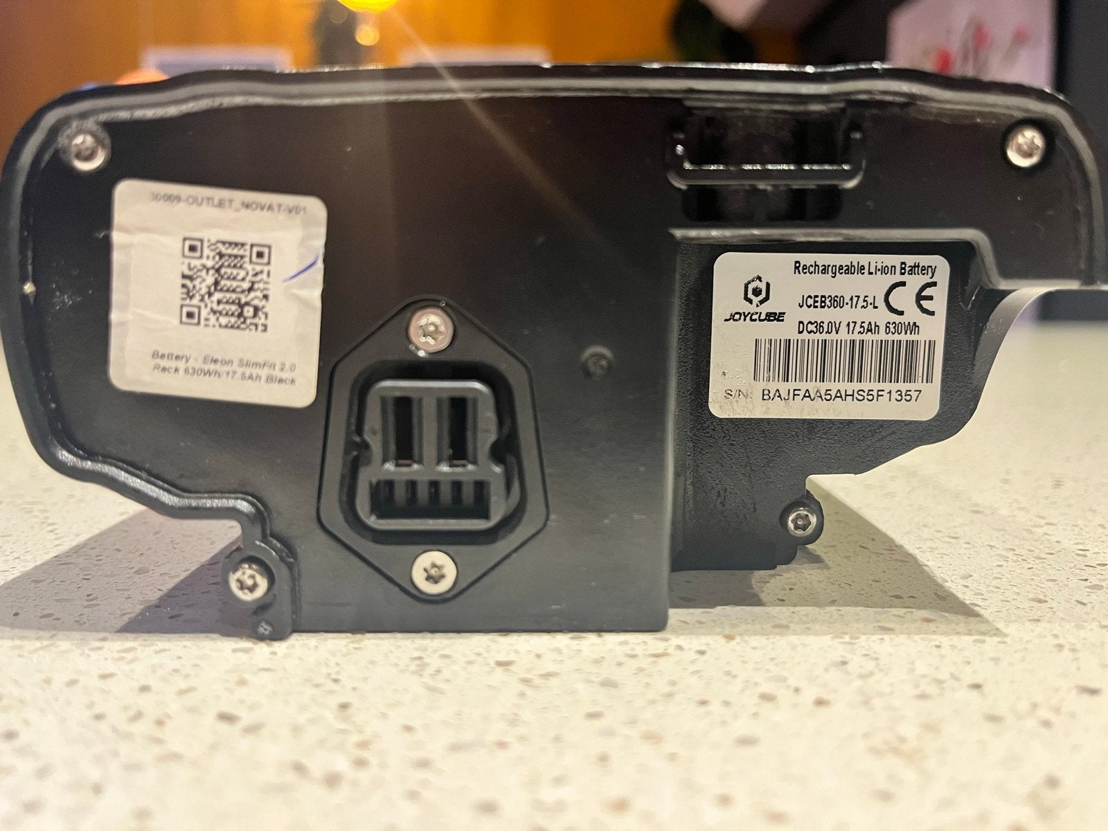 Stella E-bike Accu - 630 Wh / JCB360-17.5-L (36V, 17.5Ah), Gebruikt