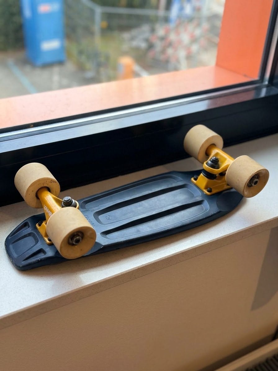 Oxelo Yamba Mini Skateboard, Ophalen of Verzenden, Gebruikt, Skateboard