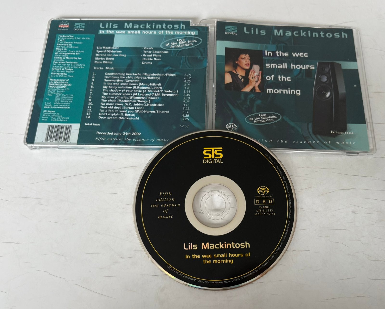 Lils Mackintosh-in the wee small hours of the morning (sacd), Ophalen of Verzenden, Gebruikt