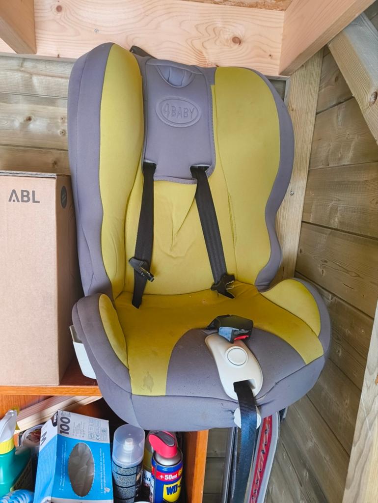 4Baby Star-Fix Kinderautostoel - Groep 1/2/3 (9-36kg), Ophalen of Verzenden