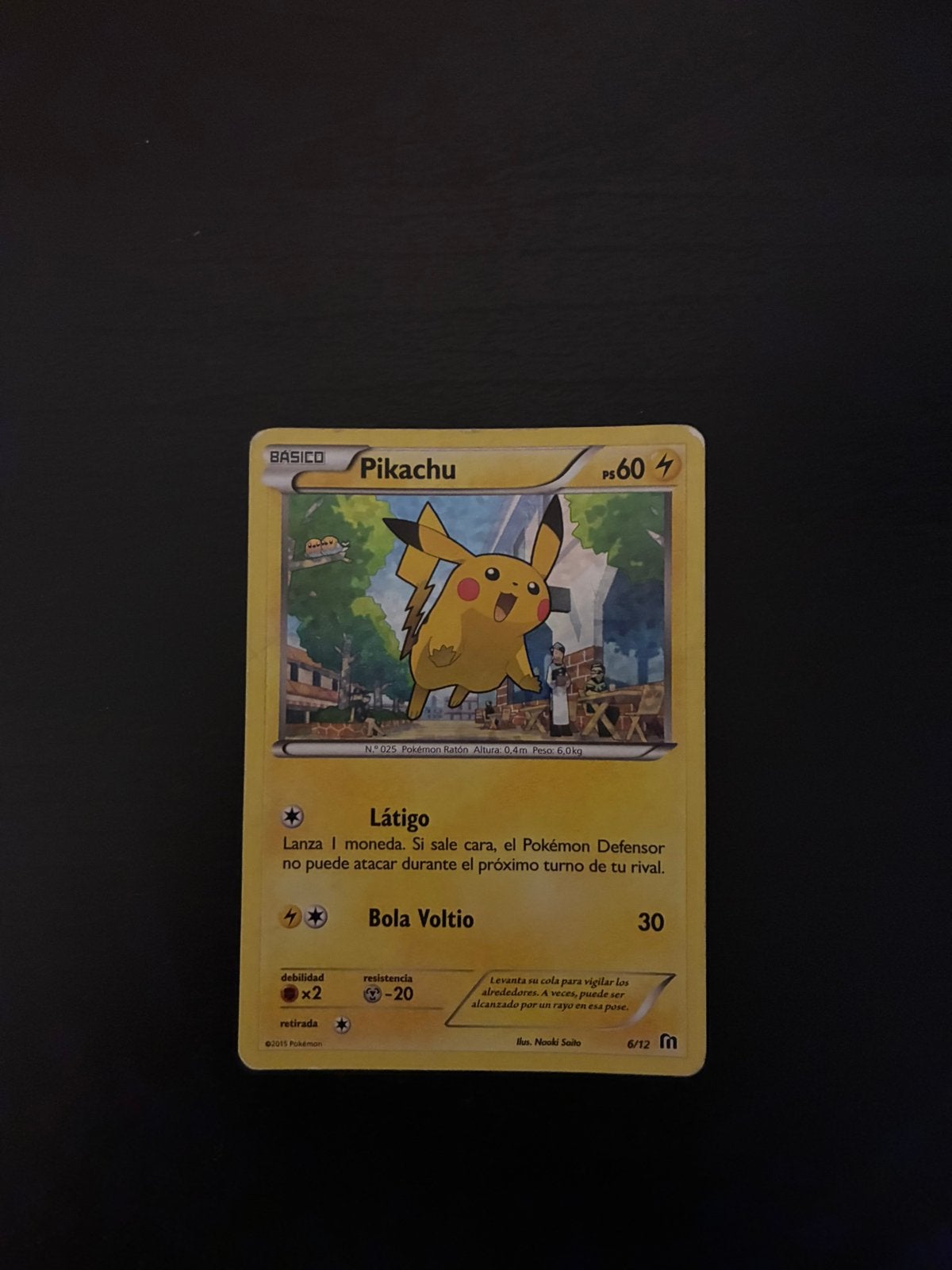 Pikachu kaart, Ophalen of Verzenden, Zo goed als nieuw
