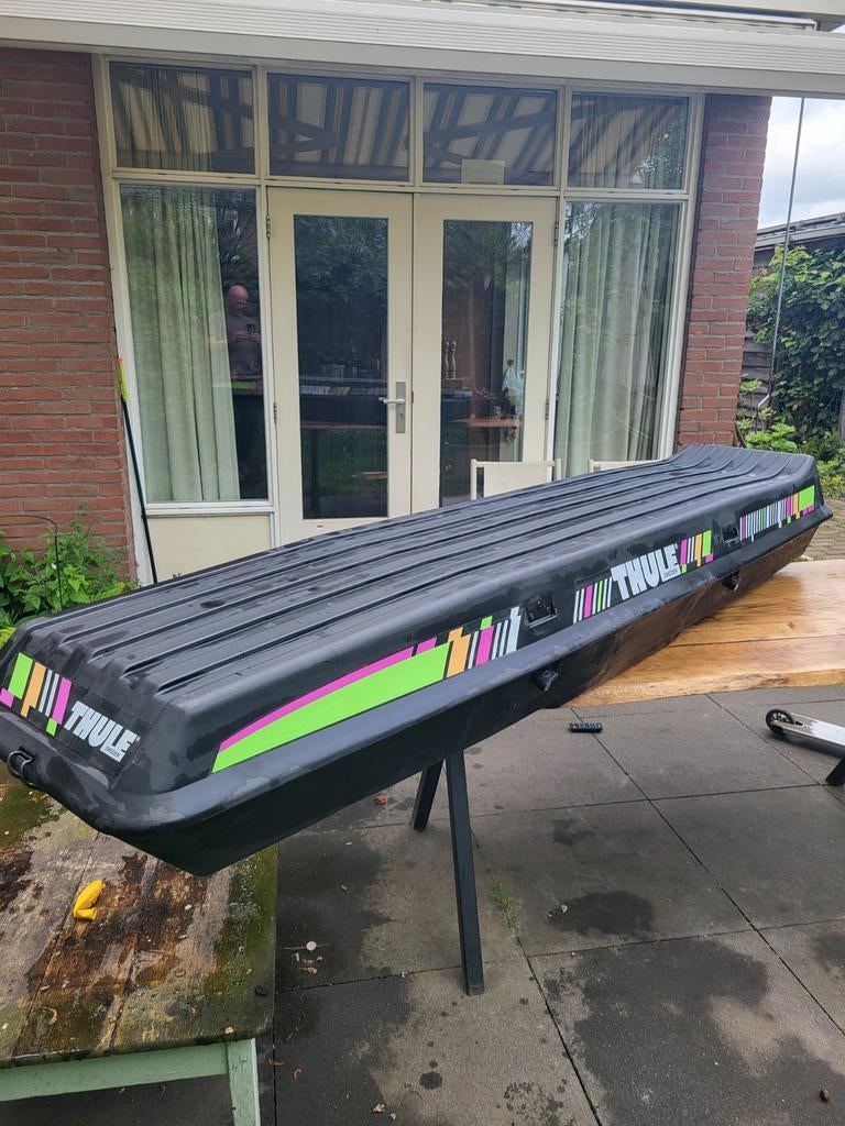 Retro Thule dakkoffer, Ophalen, Gebruikt