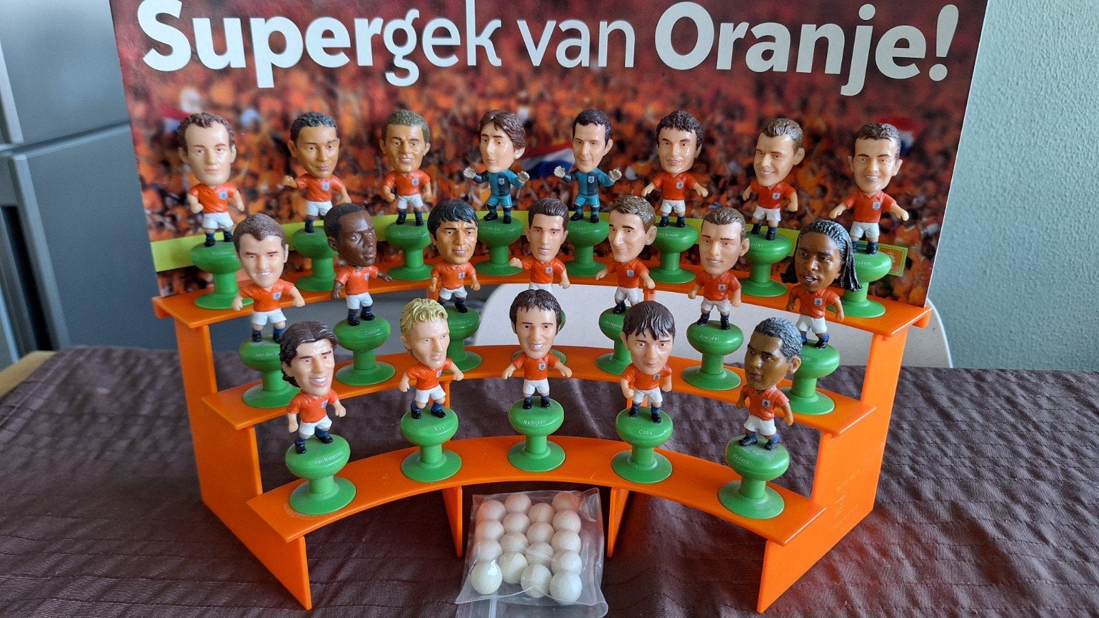 Voetbal poppetjes Nederlands Team 2006, Ophalen of Verzenden
