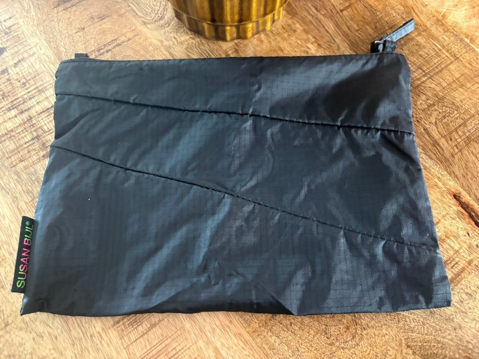 Susan Bijl medium pouch zwart, Ophalen of Verzenden, Gebruikt, Zwart, Overige typen