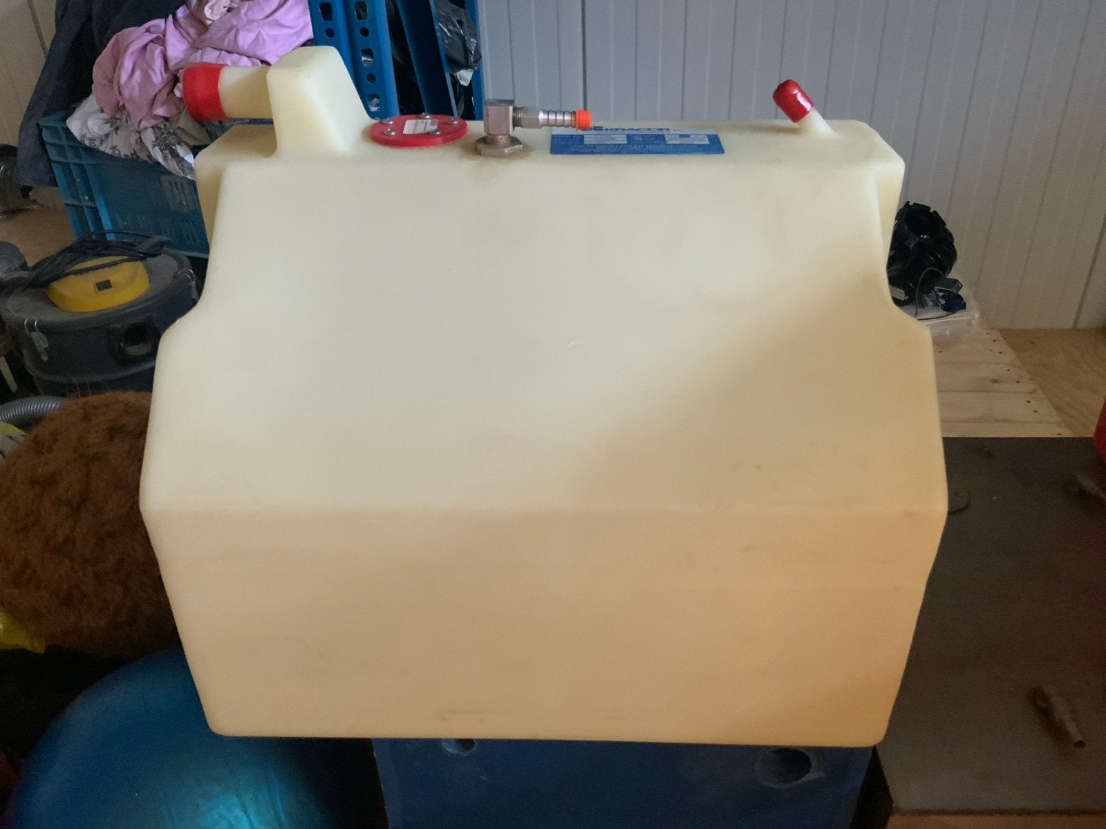 Krancor brandstoftank 55 liter voor boot of camper, Watersport en Boten, Ophalen, Nieuw, Motor en Techniek