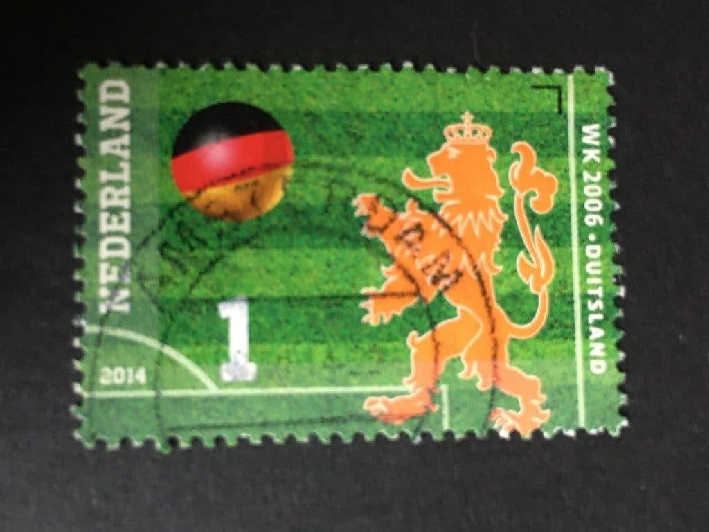 2845 Nederland 2014 NVPH 3194 WK Duitsland 2006 - gestempeld, Ophalen of Verzenden, Na 1940, Gestempeld