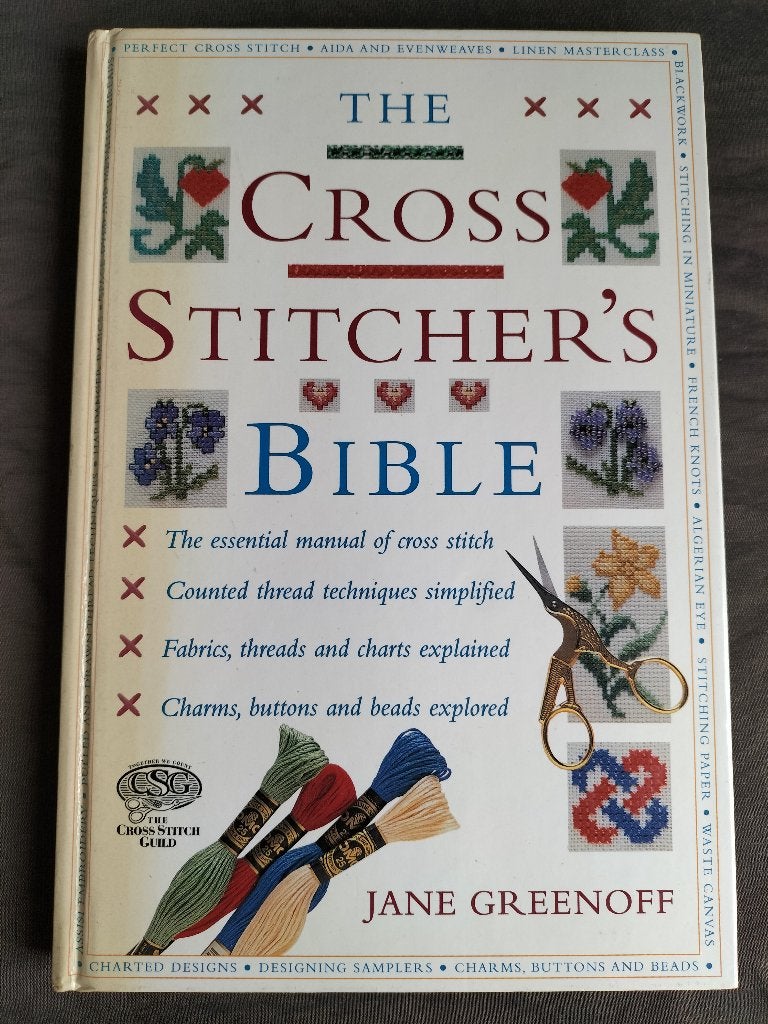 Jane Greenoff - The Cross Stitcher's Bible, Boeken, Ophalen of Verzenden, Zo goed als nieuw, Borduren en Naaien, Jane Greenoff