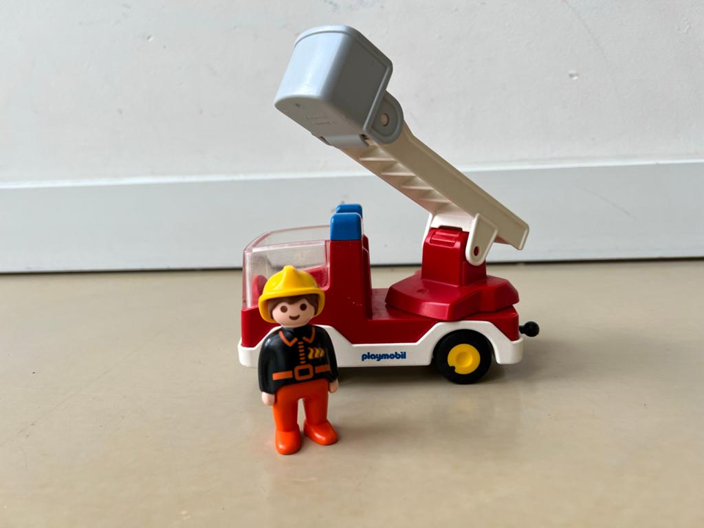 Playmobil Voertuigen Set: Brandweer, Vuilniswagen & Auto, Kinderen en Baby's, Speelgoed | Playmobil, Ophalen of Verzenden, Gebruikt