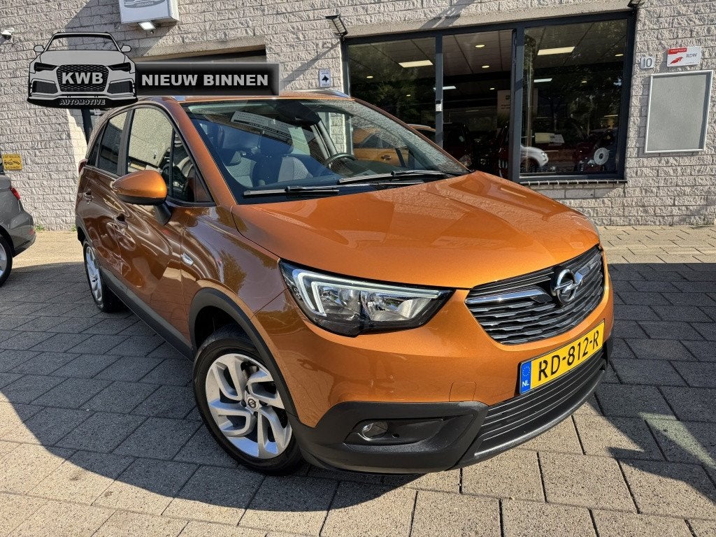 Opel Crossland X 1.2 Edition Trekhaak Navi Carplay Weinig KM, Auto's, 1063 kg, Gebruikt, Euro 6, 1199 cc