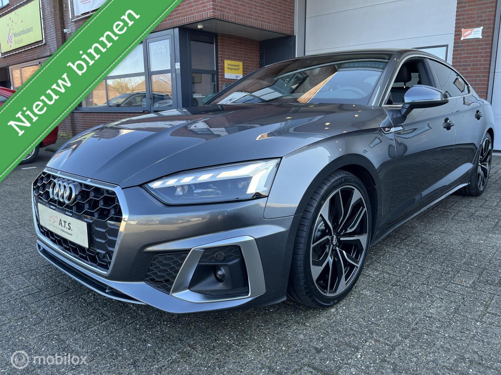 Audi A5 Sportback 35 TFSI S-LINE LED*CAMERA*CRUISE CARPLAY*, Auto's, Gebruikt, Euro 6, 4 cilinders, Leder