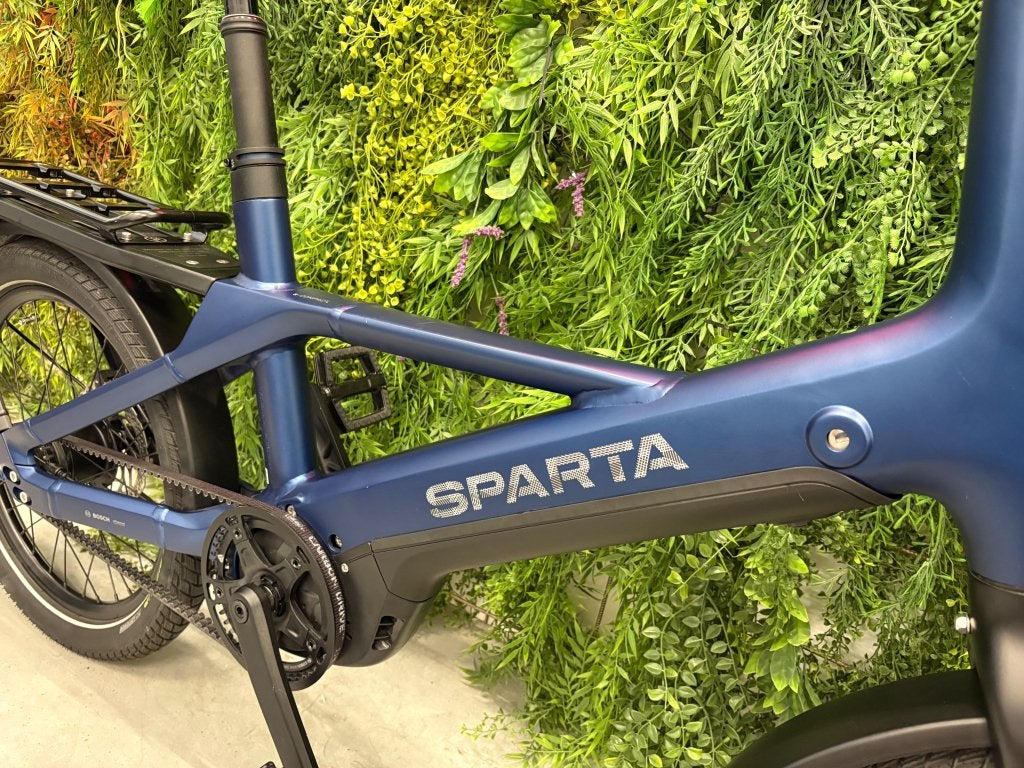 DEMO Sparta S-Compact | Bosch 75Nm | 500Wh | 2024 | 1190km, Sparta, Info@accell-group.com, Minder dan 47 cm, 50 km per accu of meer