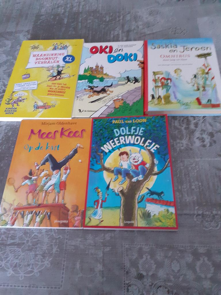 Vijf Kinderboeken., Ophalen, Gelezen, Fictie algemeen
