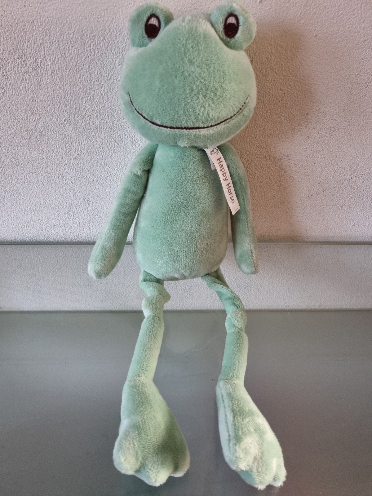 Orig,HappyHorse,KIKKER"FLAVIO",45 cmGROOT,Label,Nieuwstaat!, Kikker, Groen, Overige karakters, Happy Horse