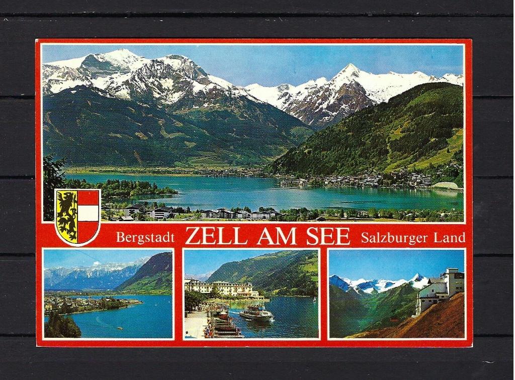843 Oostenrijk, Zell am See, Verzamelen, Ophalen of Verzenden, Gelopen, Oostenrijk