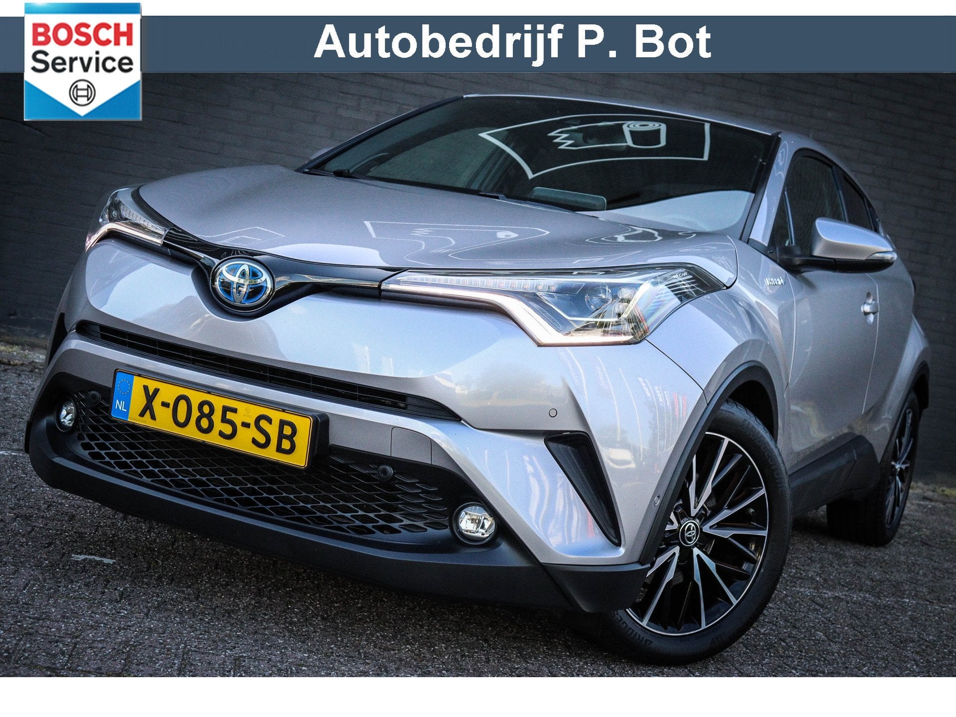 Toyota C-HR 1.8 Hybrid Executive In zeer nette staat, Auto's, 4 cilinders, 26 km/l, Hybride Elektrisch/Benzine, SUV of Terreinwagen