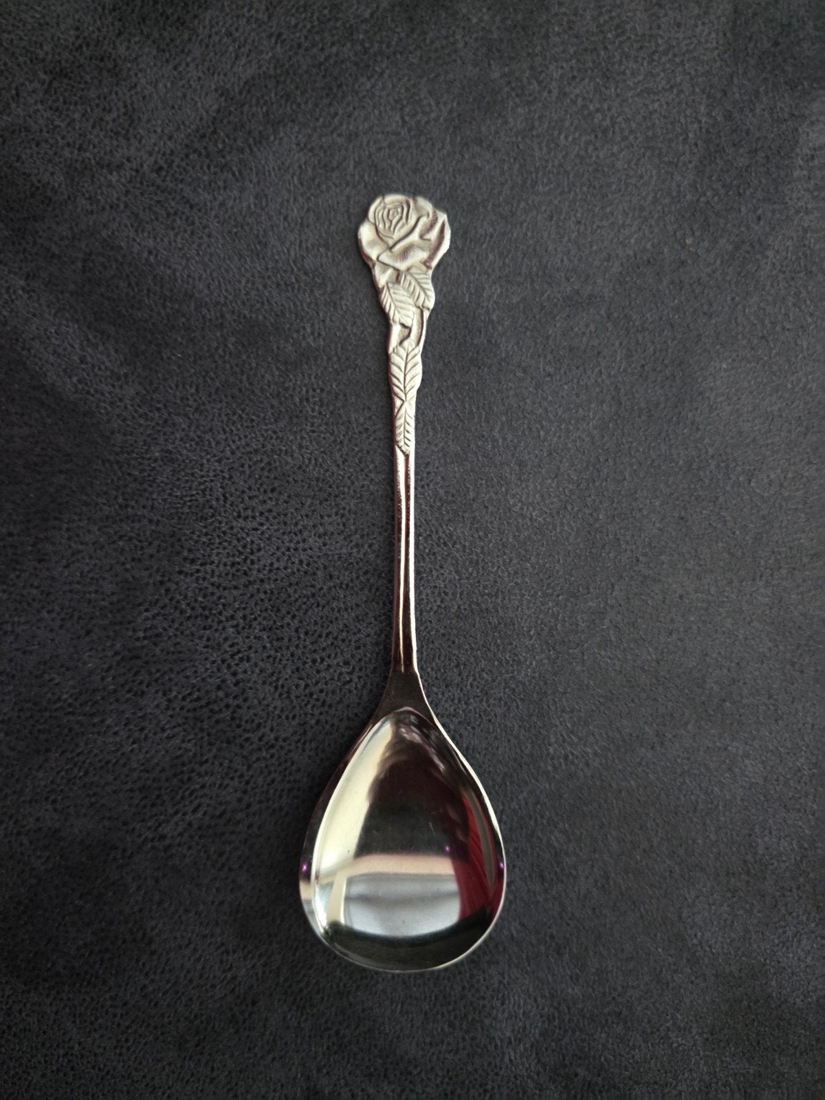 Decoratieve lepel met roosmotief, Ophalen of Verzenden