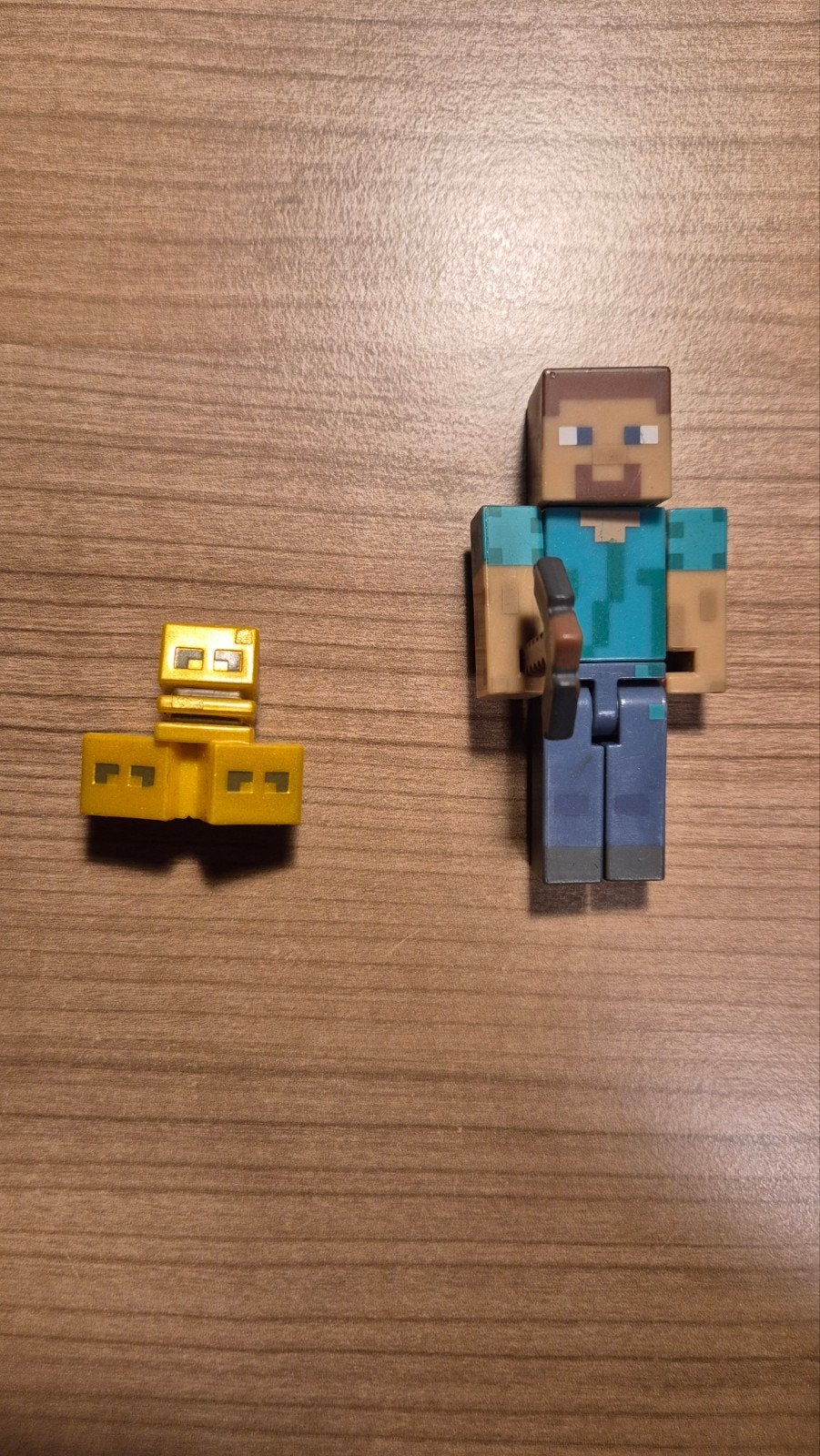 Minecraft Steve Actiefiguur, Ophalen of Verzenden, Zo goed als nieuw