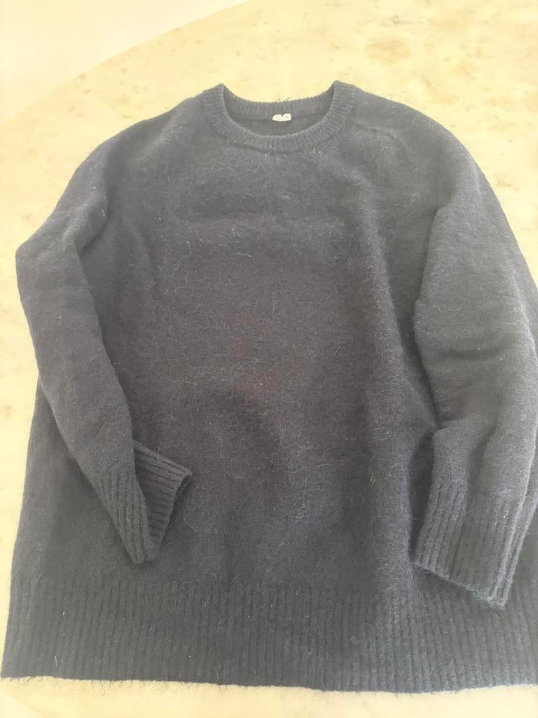 Arket alpaca wol trui., Ophalen of Verzenden, Zo goed als nieuw, Maat 52/54 (L), Blauw
