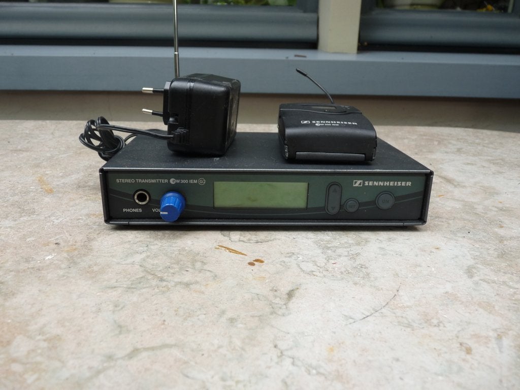 Sennheiser IEM In Ear zender ontvanger set E band, Ophalen, Zo goed als nieuw, Overige typen, Draadloos