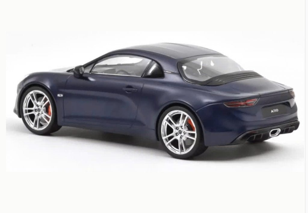 Alpine A110 S 2025 Mat Storm Blauw 1/18 NOREV ref: 185444, Verzenden, Nieuw, Auto, Norev
