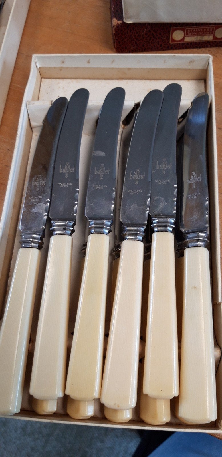 antiek bestek: Bastet - Stainless steel - in 3 maten, Ophalen of Verzenden