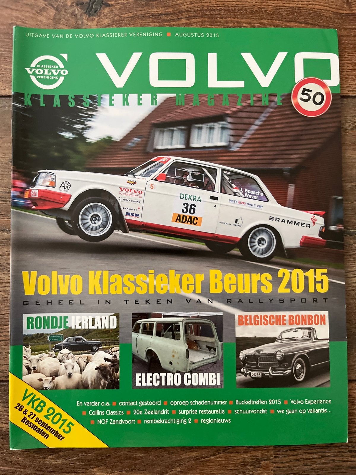 Volvo Amazon Combi EV & Cabriolet Jacques Coune reportages, Ophalen of Verzenden, Gelezen, Volvo
