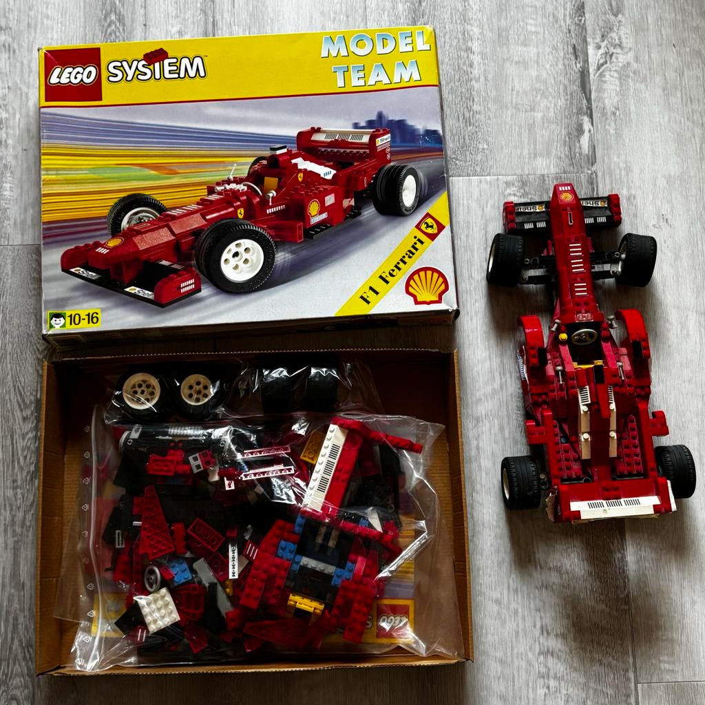 Lego System Model Team 2556 F1 Ferrari Formule 1, Gebruikt, Overige thema's, Lego, Ophalen of Verzenden