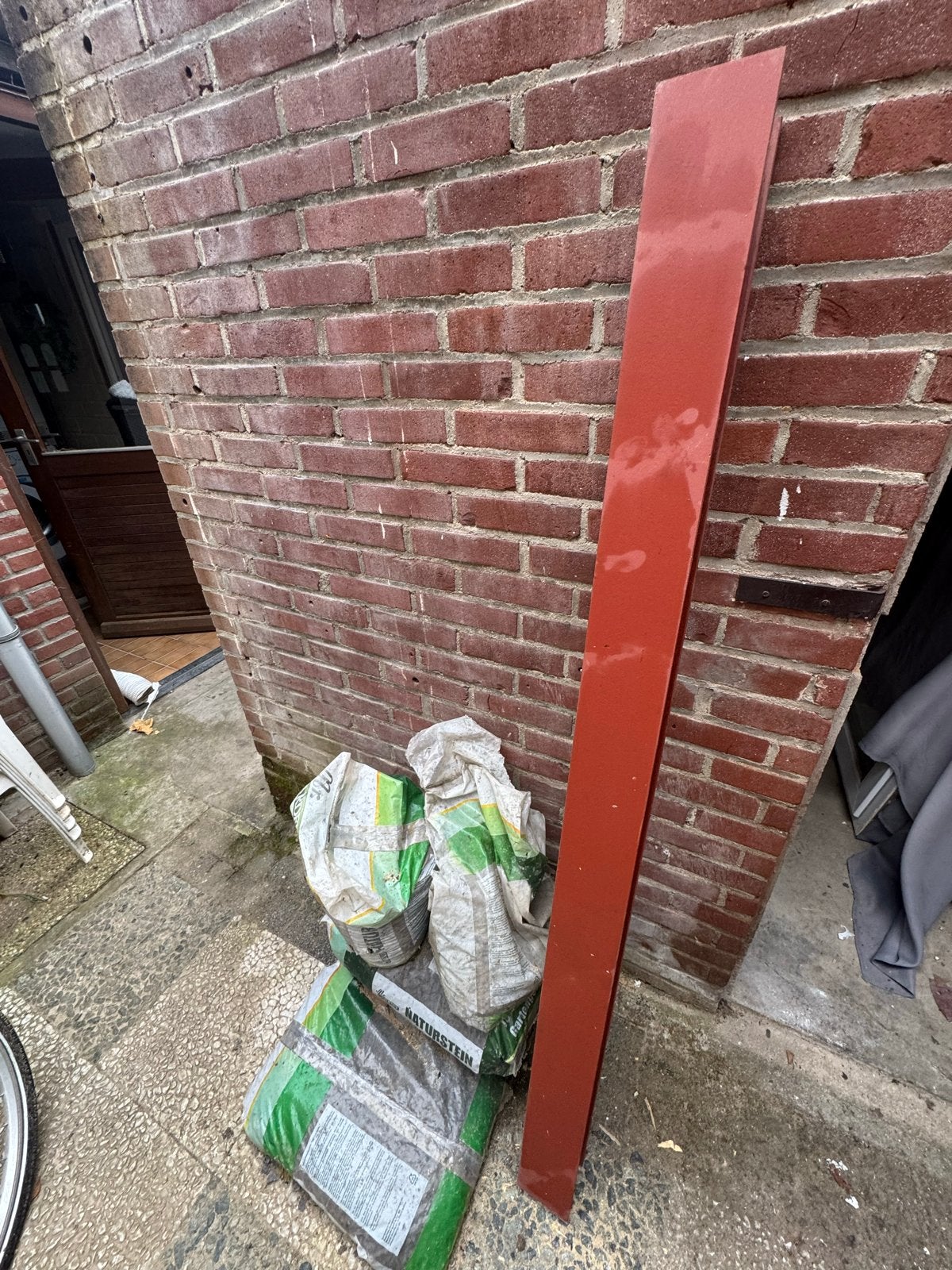 Metalen U-profiel / Latei, Doe-het-zelf en Verbouw, Ophalen, Gebruikt, IJzer