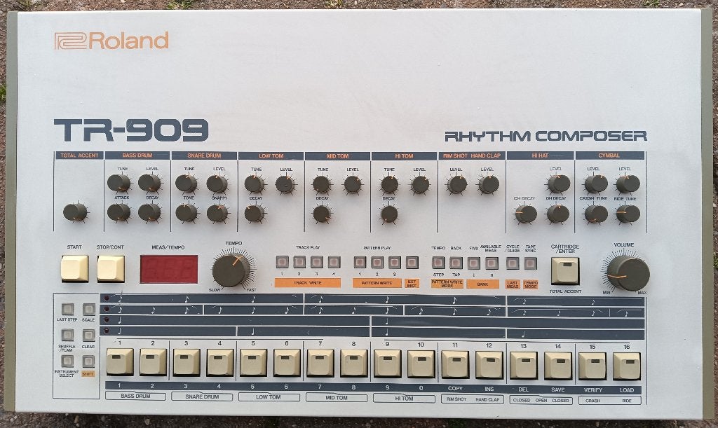 Roland TR-909. Te koop/(In)Ruil mogelijk., Ophalen of Verzenden, Gebruikt, Roland