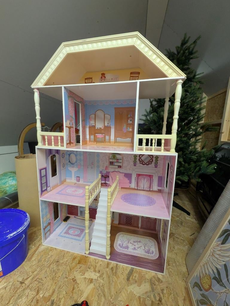 KidKraft Poppenhuis, Ophalen, Gebruikt, Poppenhuis