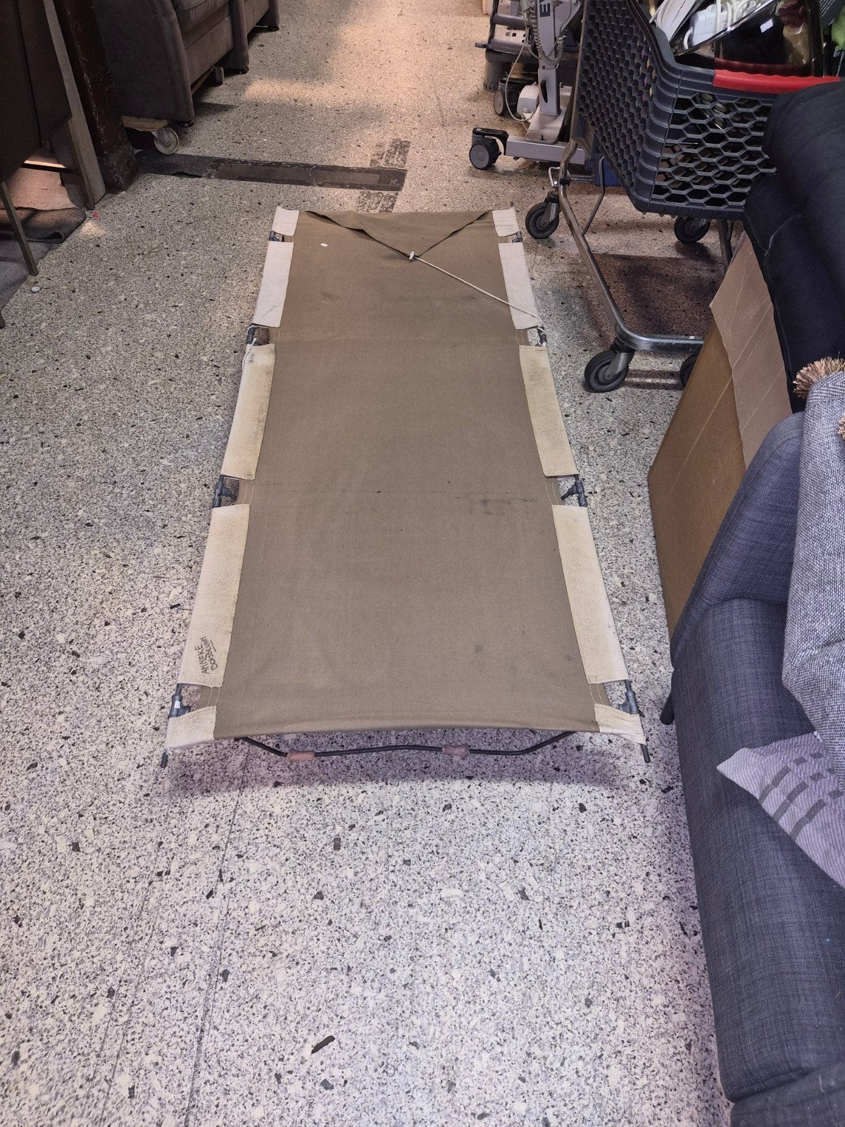 Brits leger veldbed / campingbed, Verzamelen, Militaria | Algemeen, Overige soorten, Overige typen, Engeland, Ophalen of Verzenden