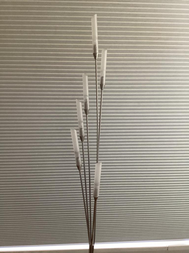 Moderne vloerlamp met 6 lichtpunten, Ophalen, Gebruikt, Metaal, 150 tot 200 cm