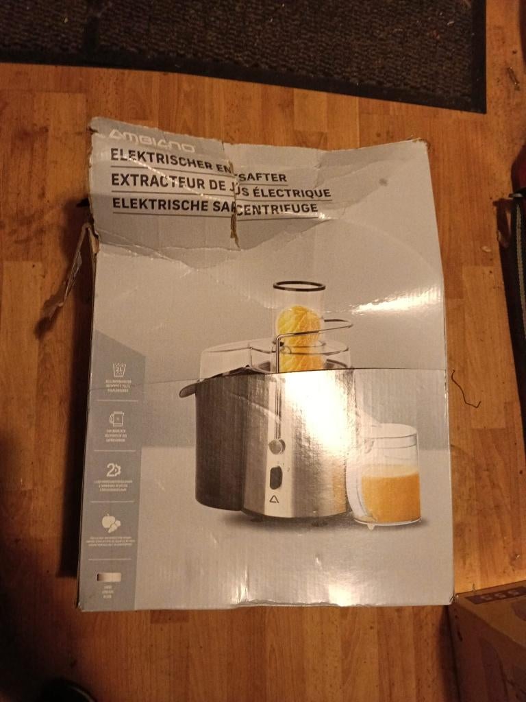 Sap machine, Ophalen of Verzenden, Zo goed als nieuw, Elektrisch, Sapcentrifuge