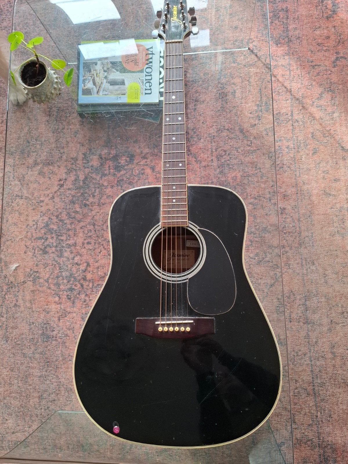 Jasmine by Takamine akoestische gitaar, serienummer 110077, Ophalen, Gebruikt, Western- of Steelstringgitaar