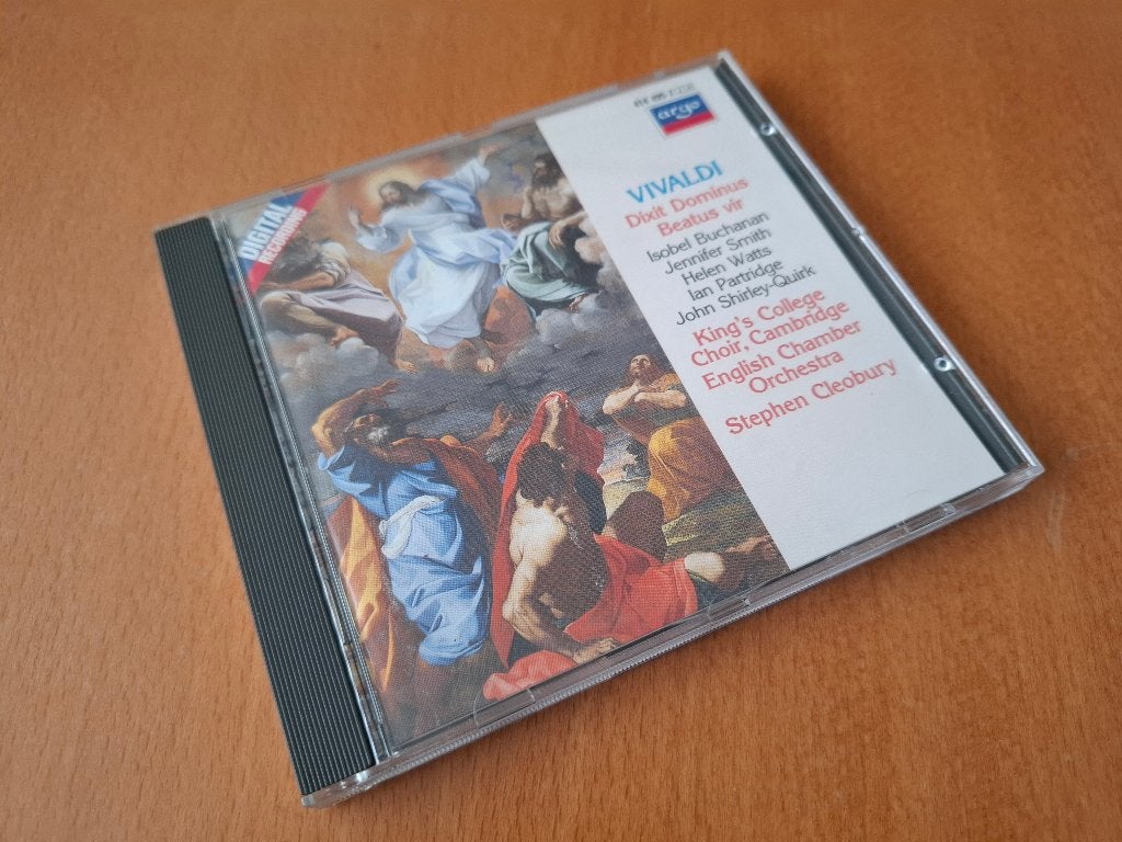 VIVALDI: Dixit Dominus / Beatus vir, Met libretto, Ophalen of Verzenden, Zo goed als nieuw, Barok