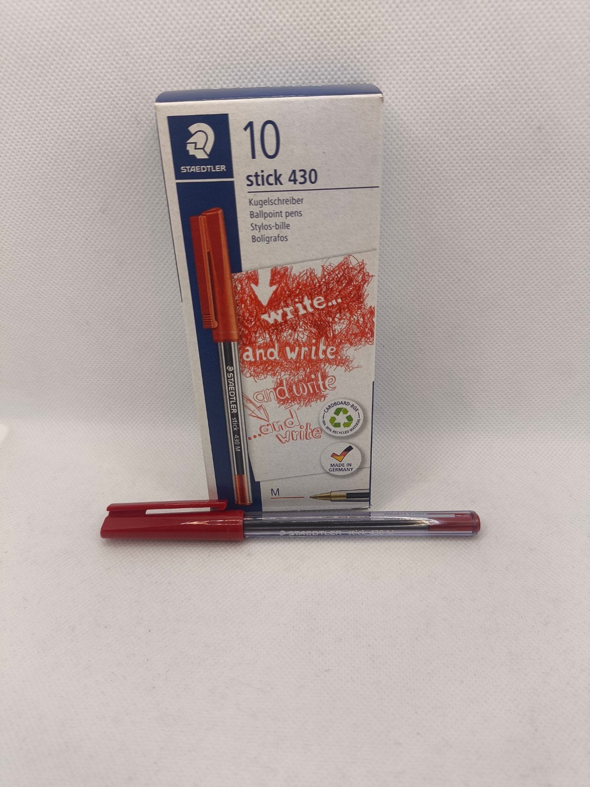 Steadler balpen 430 10 stuks - nieuw in doos, Ophalen of Verzenden, Nieuw