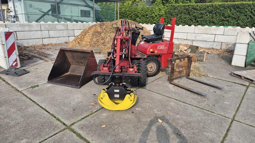 Weidemann 1130 CX shovel, Ophalen, Wiellader of Shovel