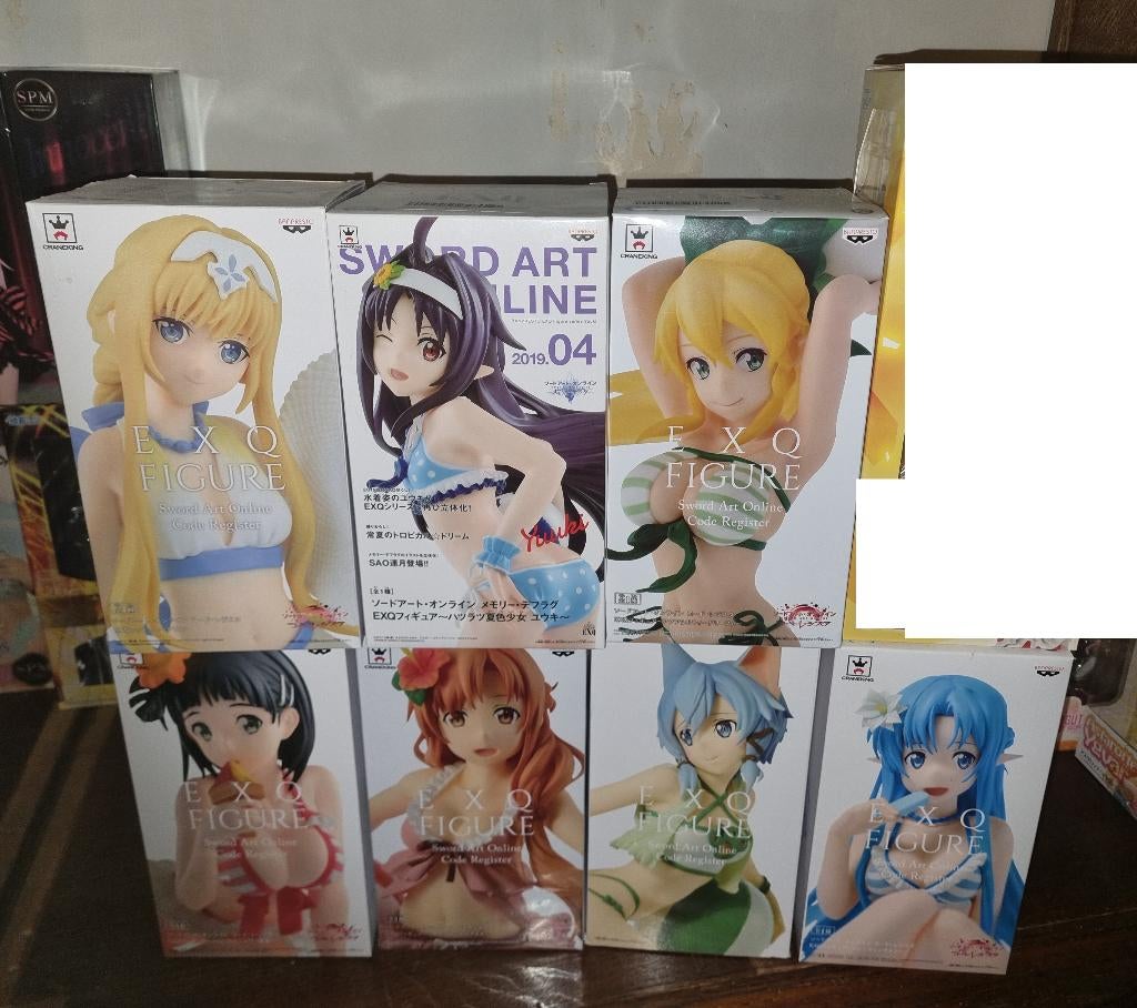 Sword Art Online Figurines Collectie, Ophalen of Verzenden, Zo goed als nieuw