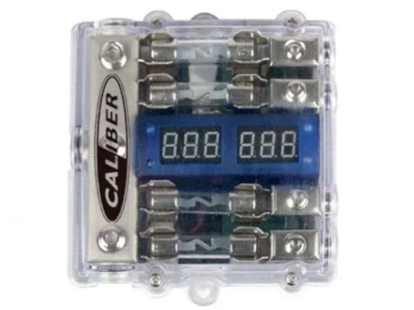 Caliber PFB34VA zekeringverdeelblok volt- en amperemeter, Auto diversen, Niet ingevuld, Niet ingevuld, Nieuw, Ophalen of Verzenden