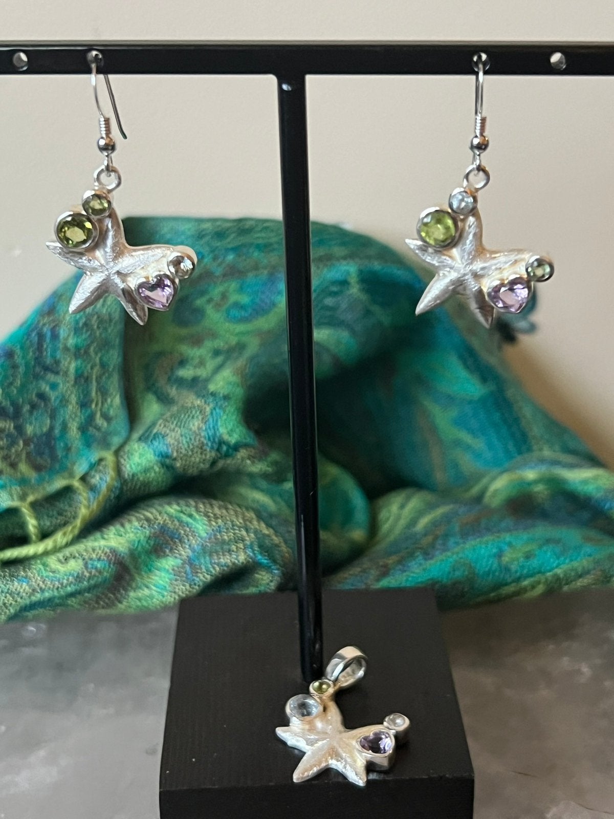 Peridoot olivijn amethist topaas hanger vreugde succes SALE, Hangers, Paars, Magnolia11, Nieuw