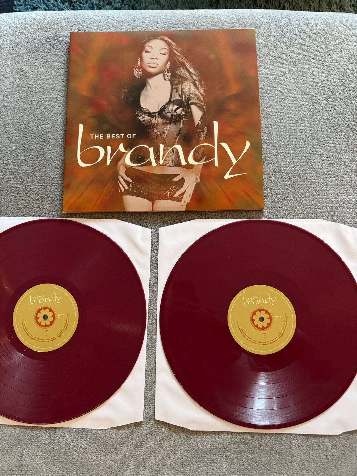 Brandy - The Best Of 2LP maroon, Ophalen of Verzenden, Zo goed als nieuw
